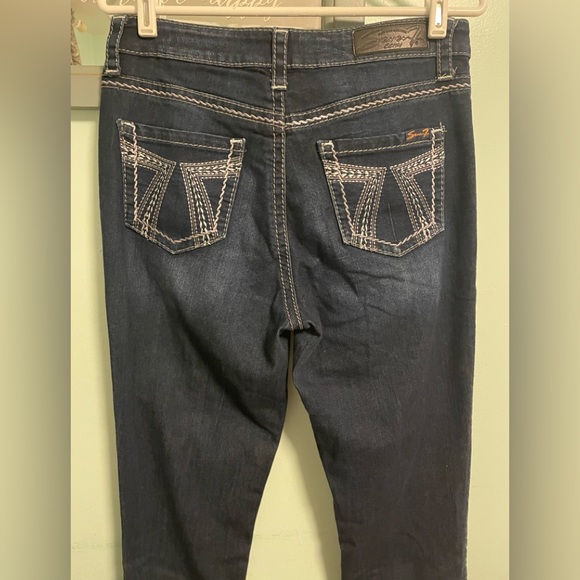 Seven7 slimming straight jeans size 10 - Picture 3 of 10